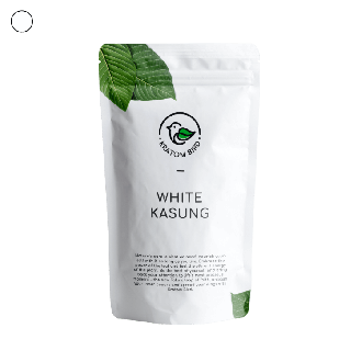 Envase de kratom White Kasung de Kratom Bird.